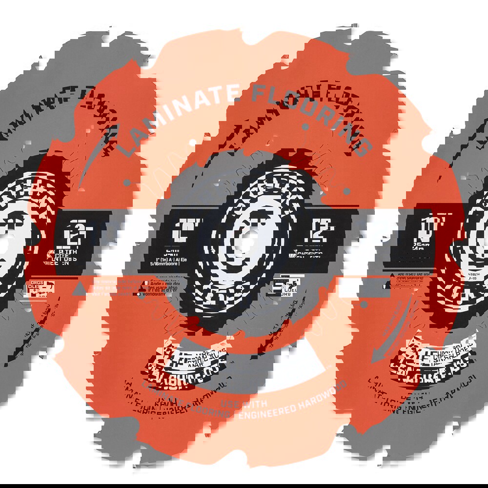 Wet & Dry Cut Saw Blade: 10